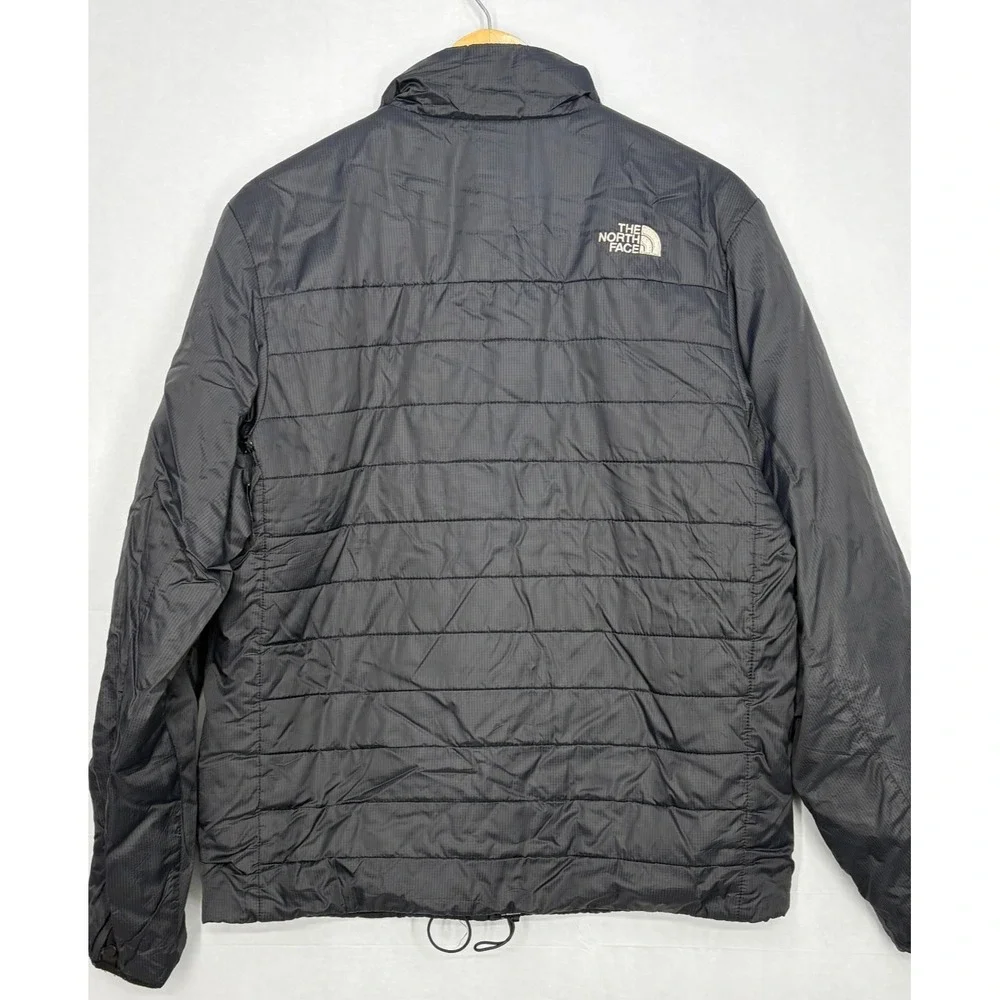 The North Face Puffer Jacket Mens Black Full Zip Long Sleeve Comfort‎ Outdoor M